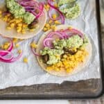 Roasted Brussel Sprout Tacos | The Hangry Chickpea