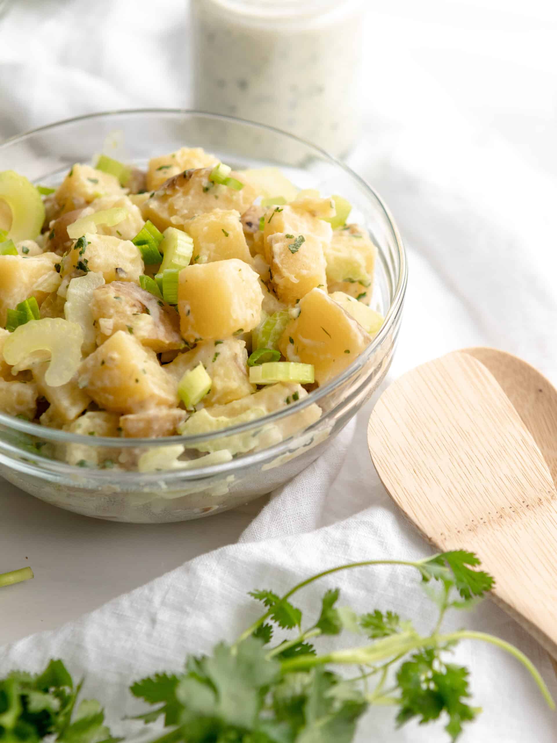 Vegan Cilantro Lime Potato Salad