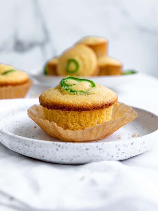 Easy vegan corn muffins